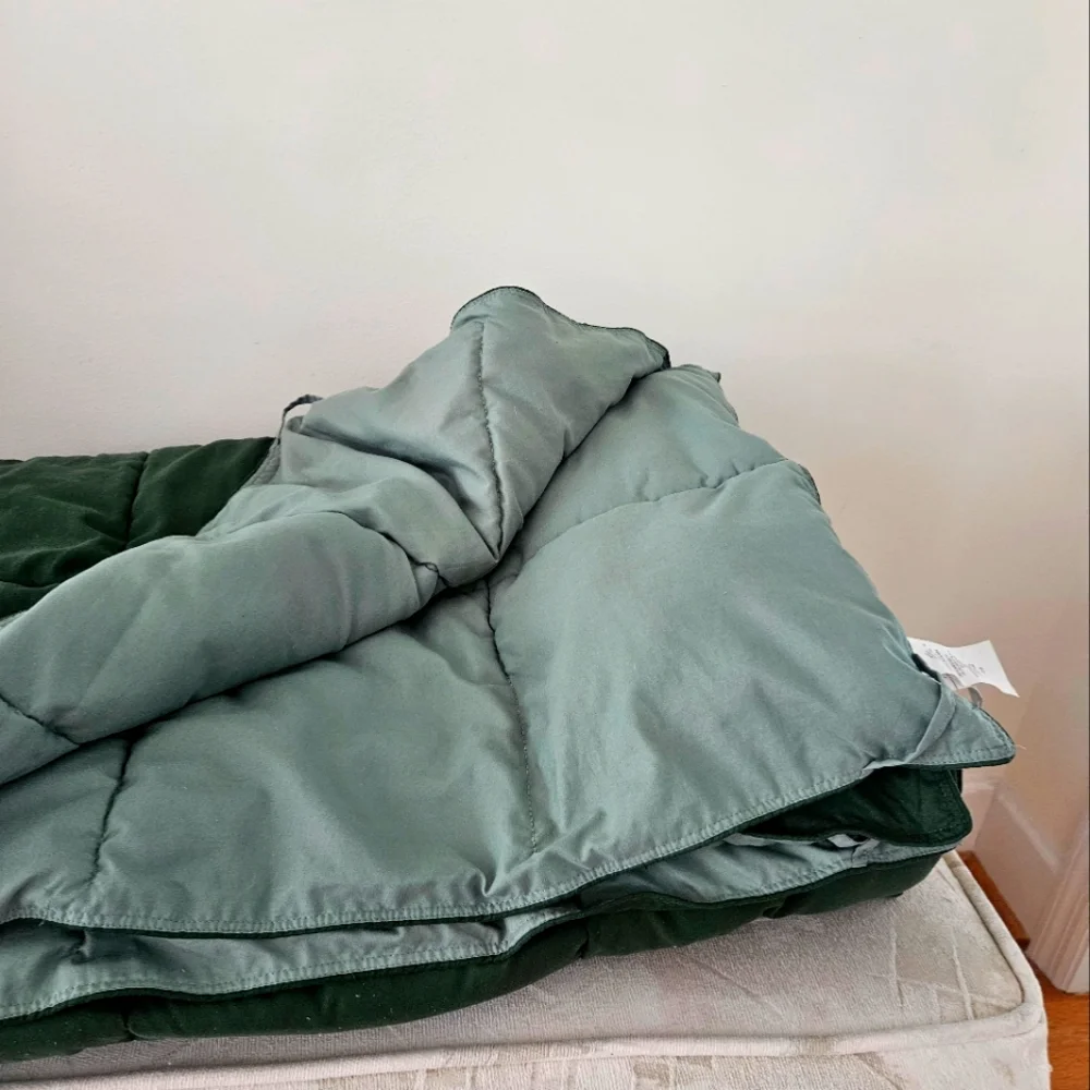 Green Twin/Twin XL Reversible Comforter Duvet